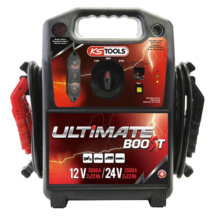 Booster à batterie 12V/24V – 5000A/2500A KS TOOLS – 550.1820