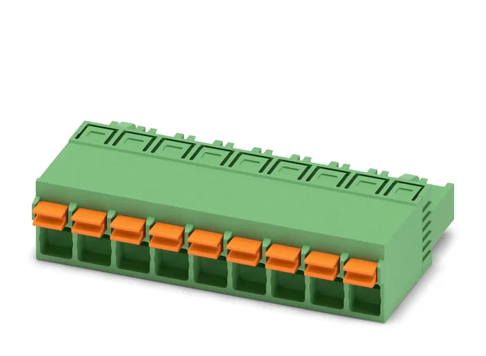 Bornier enfichable Phoenix Contact 9 contacts pas de 5mm série FKCN 2.5/ 9-ST