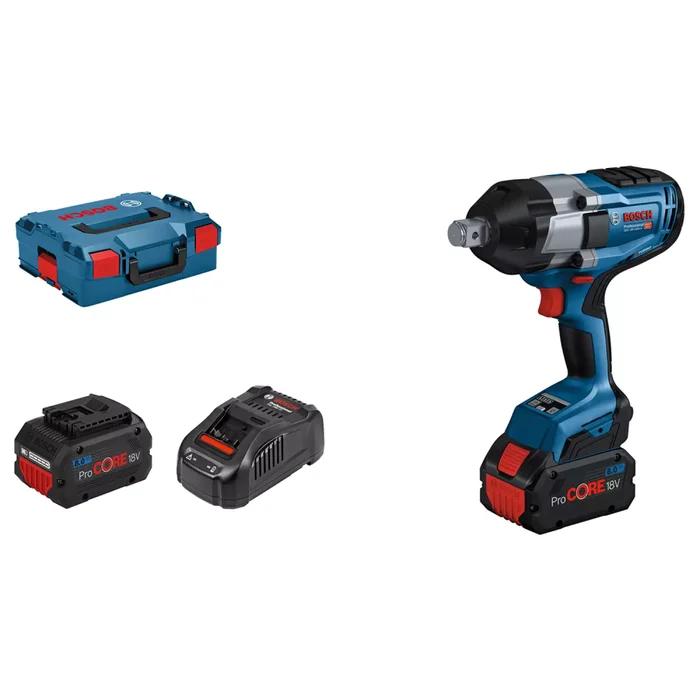 Bosch 06019J8502 – Boulonneuse sans fil GDS 18V-1050 H