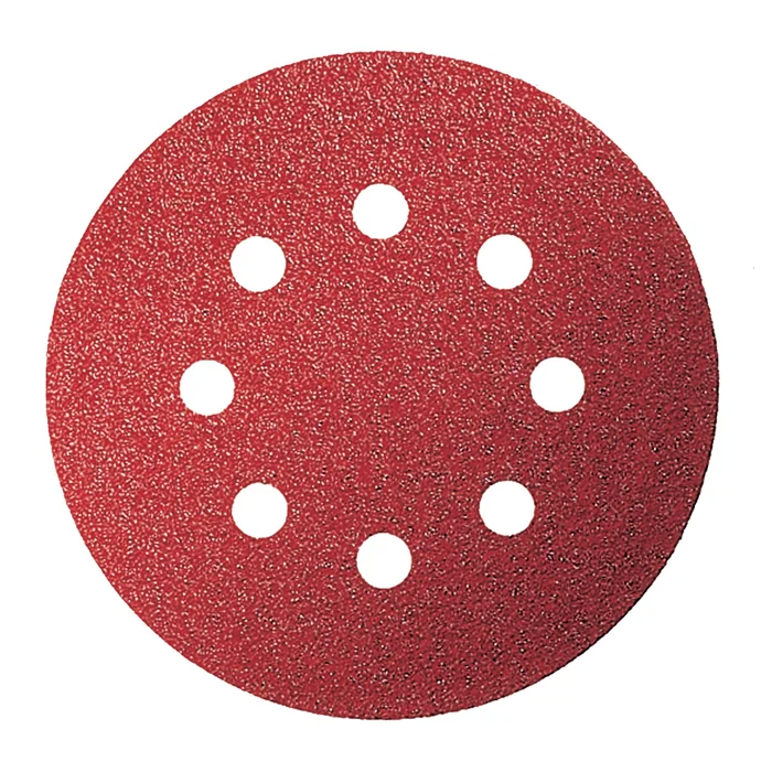 Bosch Disque à poncer – 125mm – 8 trous – 5pcs