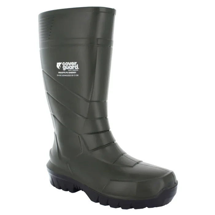 Bottes PROOF&rsquo;IT PU Energy S5 FO SR CI vert – COVERGUARD – 9PTUE80