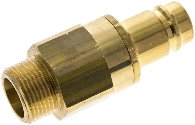 Bouchon d’accouplement (NW15) G 3/4″(AG), laiton, fermeture des deux côtés