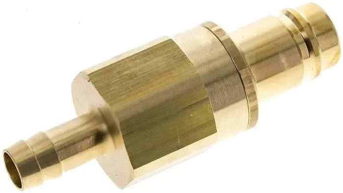 Bouchon d’accouplement (NW15) pour tuyau de 13 (1/2″) mm, en laiton, fermeture des deux côtés