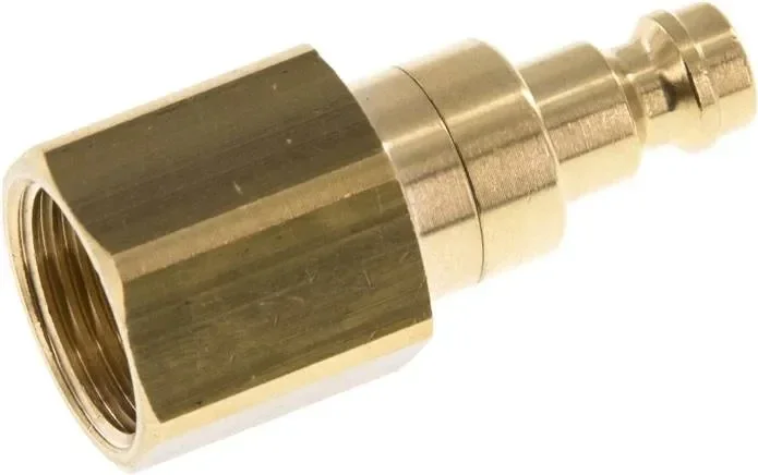 Bouchon d&rsquo;accouplement (NW5) G 3/8&Prime;(IG), laiton, fermeture des deux côtés