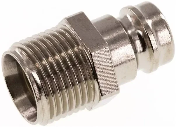 Bouchon de couplage de trempe, broche de 13 mm, G 3/8″ (AG), fermeture des deux côtés