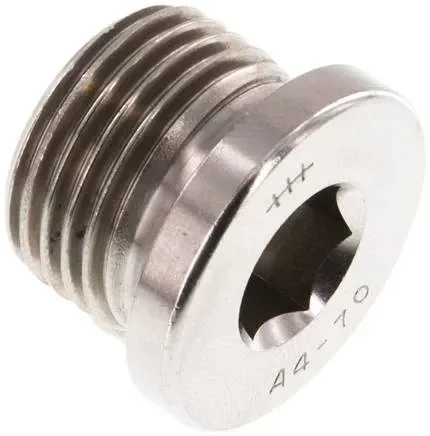Bouchon de fermeture coll. int. G 1/2″, V4A