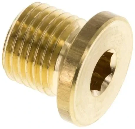 Bouchon de fermeture coll. int. G 1/4″, laiton Type VS 14 MS