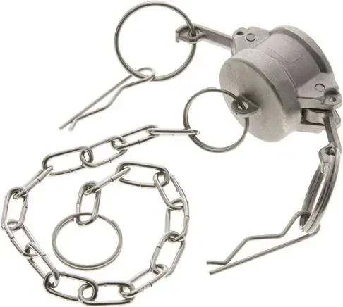 Bouchon de fermeture Kamlock (DC) 3/4″, acier inoxydable (1.4408)