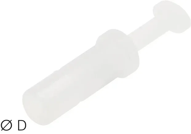 Bouchon de fermeture pour connecteurs 12mm, IQS-PVDF