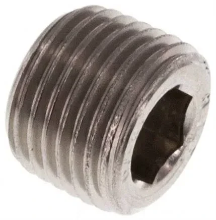 Bouchon de fermeture sct. int. R 1/8″, V4A