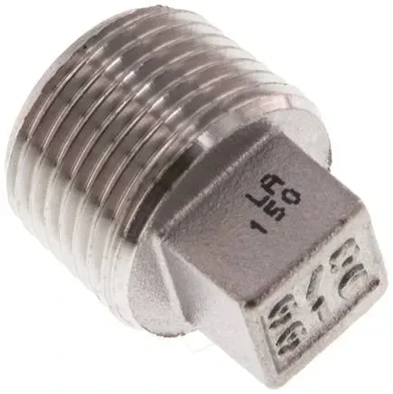 Bouchon de fermeture vkt. ext. R 3/8″, 1.4408
