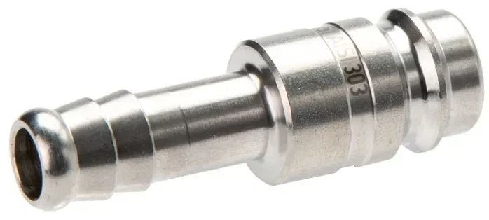 Bouchon de raccordement (NW10) pour tuyau de 19 (3/4″) mm, 1.4404, fermeture double face