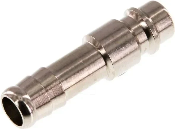 Bouchon de raccordement (NW7.2) pour tuyau de 10 mm, laiton nickelé
