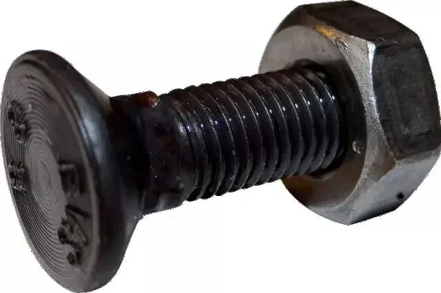 Boulon tête fraisée collet carre 10×30 mm 8,8 brut