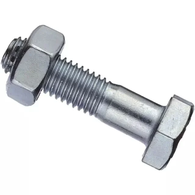 Boulon tete hexagonale 12×50 zingue 6.8 fp (boite de 50)