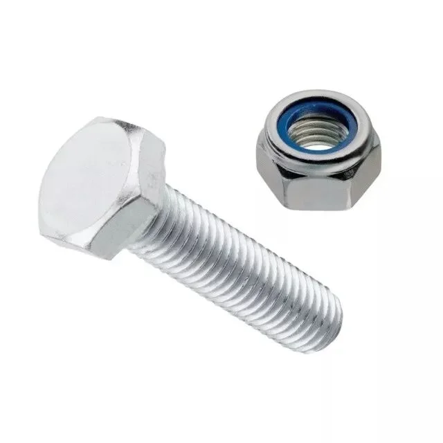 Boulon tete hexagonale m18x60 zn cl8.8