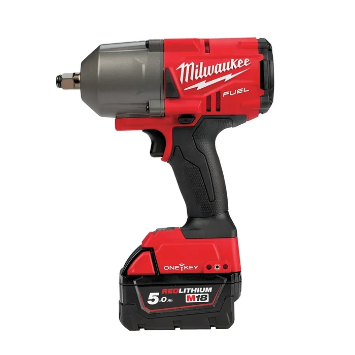 Boulonneuse à chocs carré ½″ MILWAUKEE M18 ONEFHIWF12-502X ONE-KEY O’Ring avec batterie – 4933459727