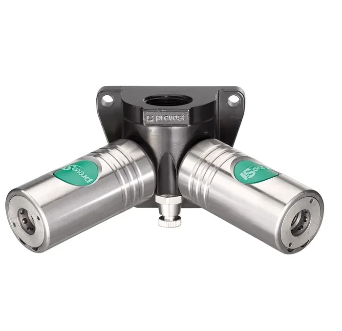 BOUTEILLES DE TUYAUX PREVOST 10,4 Entrée avec IG BSPP=G 3/4 Sortie avec 2 raccords=ESI 11