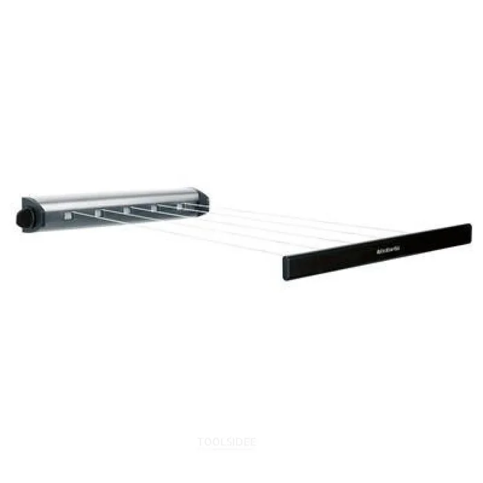 Brabantia Ligne de Séchage à Rouleaux 22m Acier Mat