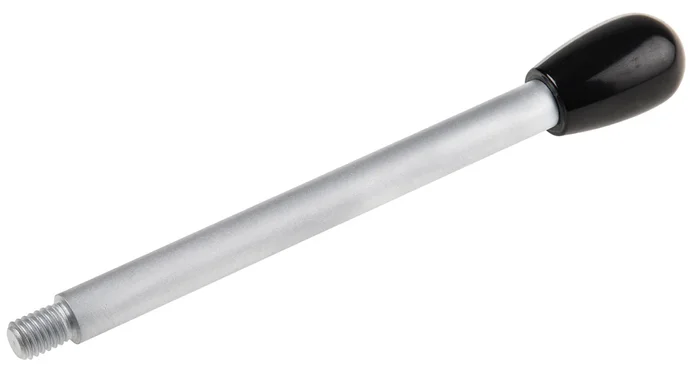 Bras de levier Elesa, Levier à poignée, filetage M8, Mâle L. 11mm