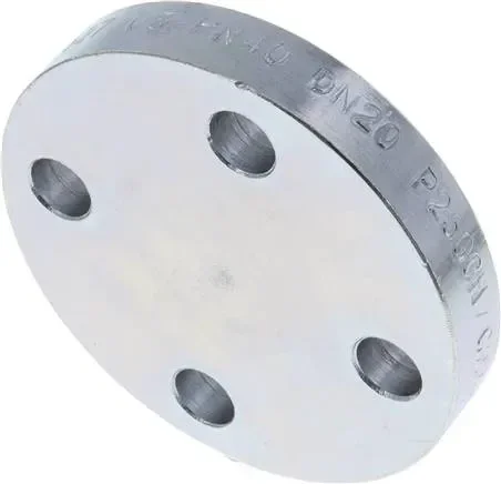 Bride aveugle DN20-PN40 (DIN/EN),DIN 2527 & EN 1092-1 (type 05), acier galvanisé