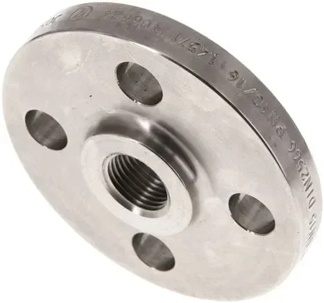 Bride filetée DN15-PN16 (DIN), Rp 1/2″, DIN 2566, 1.4571