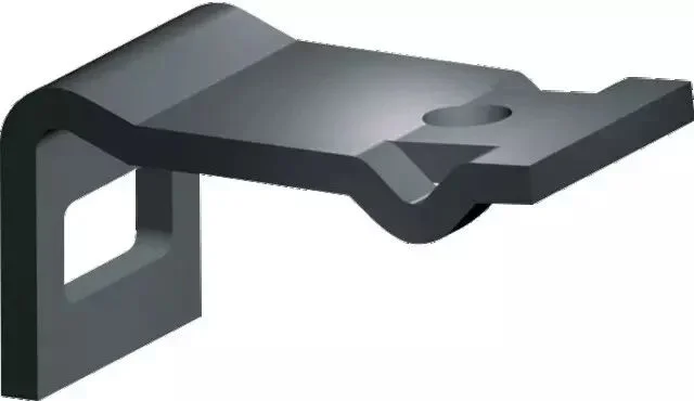 Bride pour dent vibroculteur 32×10 mm châssis 50×12 mm