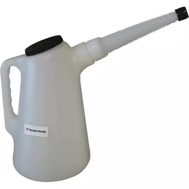 Broc plastique gradué 2l avec flexible Techni-Power