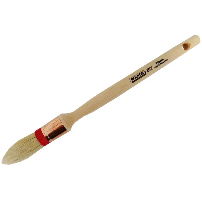 Brosse 5* à réchampir n°8 pour peinture phases solvantées – ROULOR – 416032