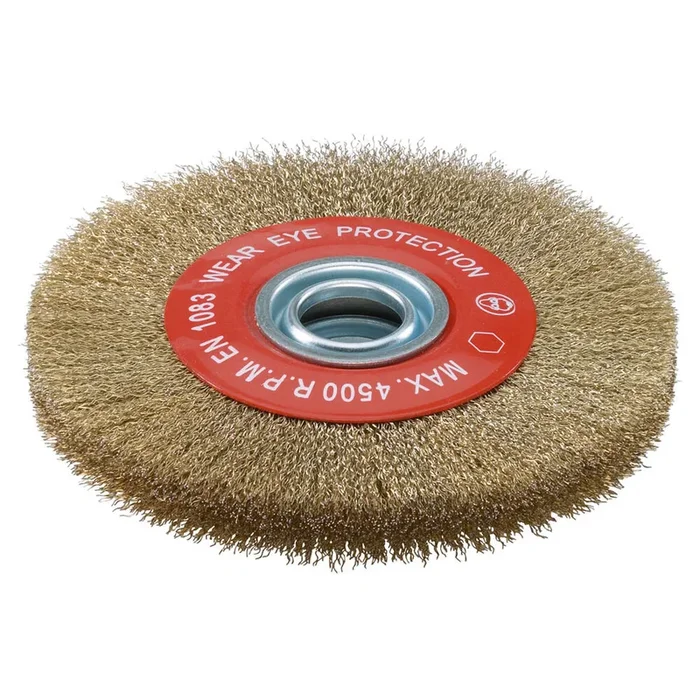 BROSSE CIRCULAIRE AVEC BAGUES D.250X25X32FIL ONDULE LAITONNE SIDAMO – 10306014