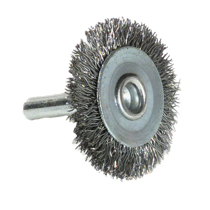 Brosse CIRCULAIRE -Fil acier ondulé -Décapage du métal (Vrac) / Ø: 75 / 0.35 TIVOLY – XT20211000203