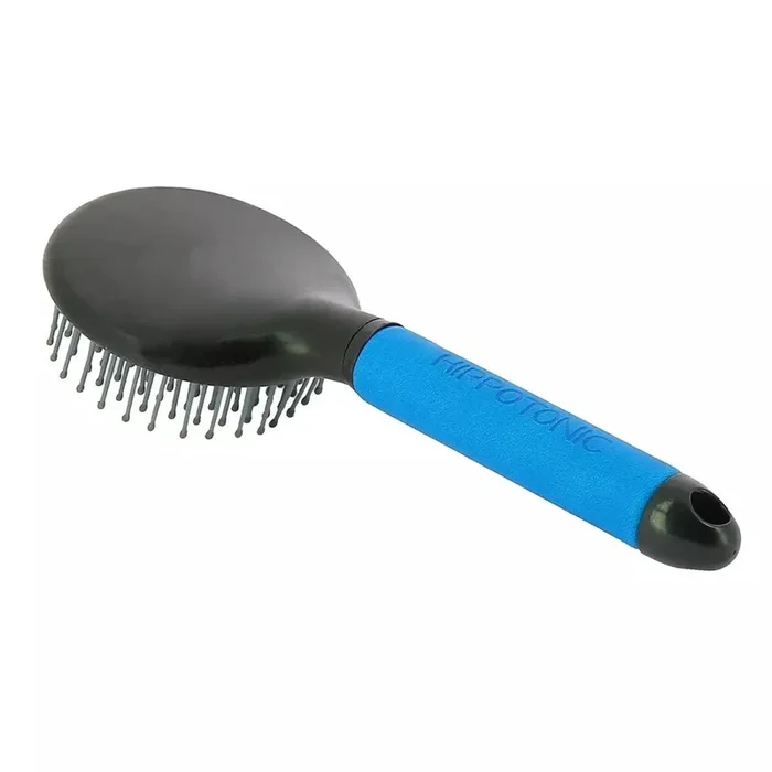 Brosse crinière HIPPOTONIC soft bleu roi