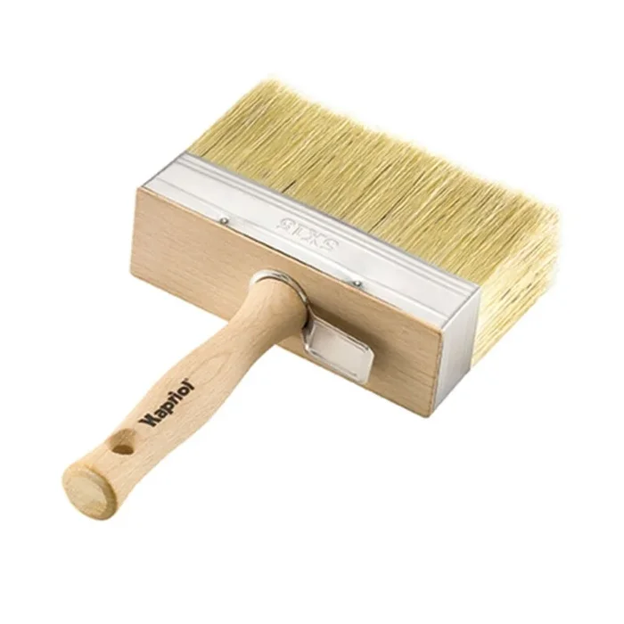 BROSSE PEINT. PLATE 140X40MM MANCHE BOIS – KAPRIOL – 23983