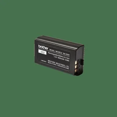 Brother ba-e001 batterie rechargeable pour étiqueteuse originale