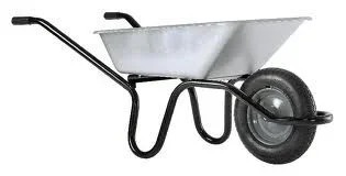 Brouette Haemmerlin Aktiv Soft Reno galvanisée roue gonflée 100 L – 304440001