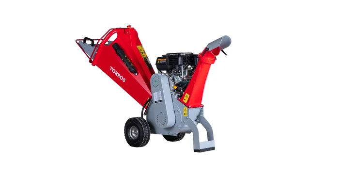 Broyeur de branches professionnel thermique essence 6.5ch 196cc 100mm démarrage manuel Torros