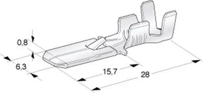 Bte 100 cosses non isolees male BUISARD – 712404