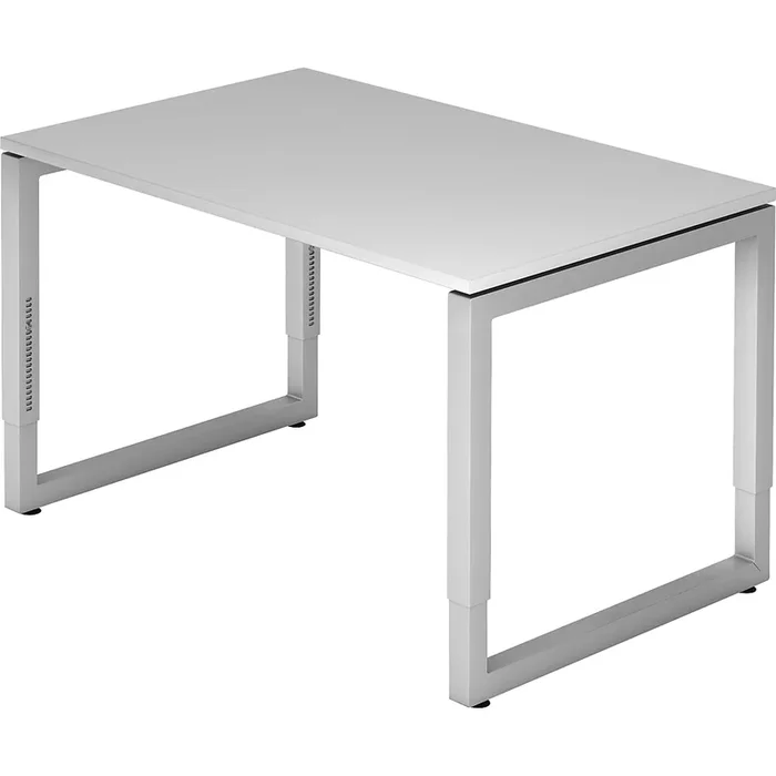 Bureau à piétement en tube d&rsquo;acier carré – eurokraft pro