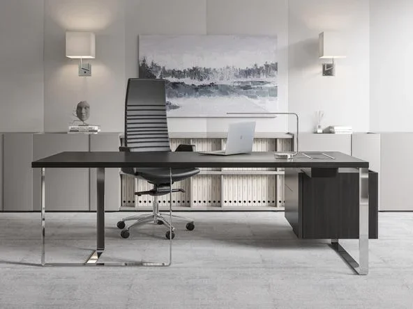 Bureau de direction Eternity avec caisson – Dinavi