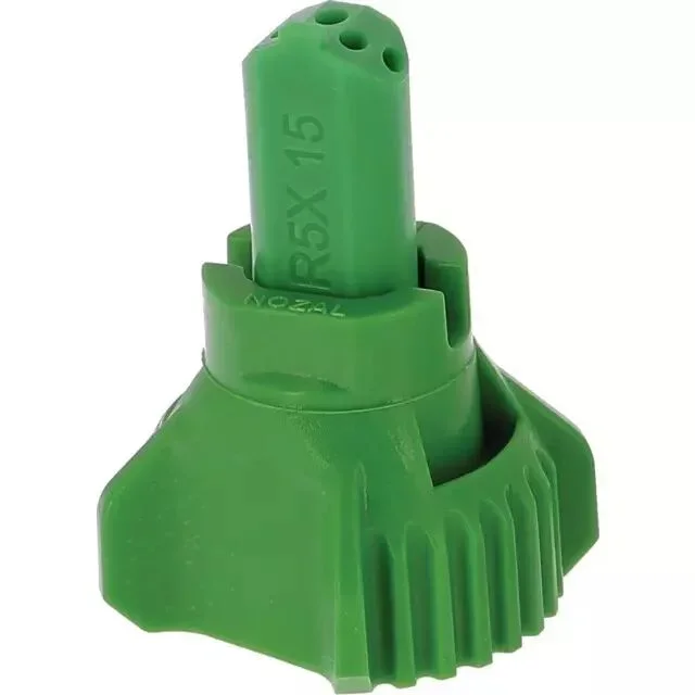 Buse Nozal à engrais liquide r5x 100 15 vert clair insert plastique le sachet x8