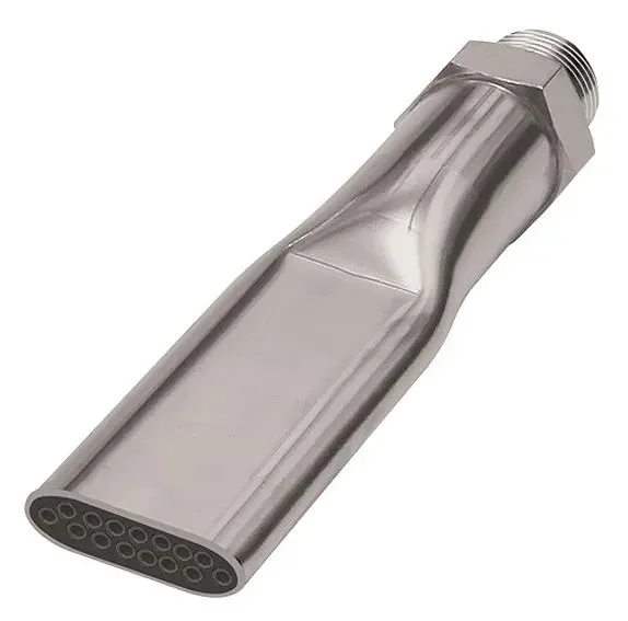 Buse plate silencieuse / laiton G 1/4 extérieur / longueur 100 mm 114481