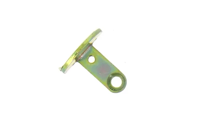 Butée de Volet Coudée en Acier Bichromaté – Tête Ronde – 25x30x3 mm – Ref 7351600 – Industrielle de Sedan