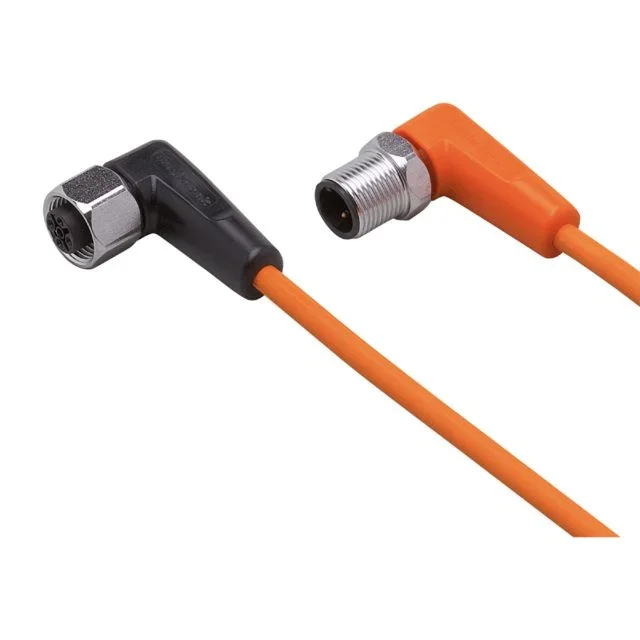Câble d&rsquo;actionneur ifm electronic 3 conducteurs , M12 Mâle vers M12 Femelle, 1m