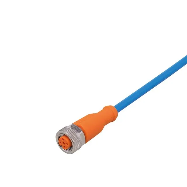 Câble d&rsquo;actionneur ifm electronic 4 conducteurs , M12 Femelle pré-câblé, 2m