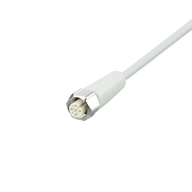 Câble d&rsquo;actionneur ifm electronic 4 conducteurs , M12 Femelle pré-câblé, 5m
