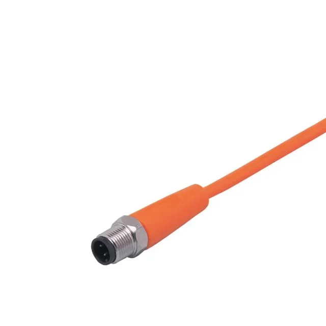 Câble d&rsquo;actionneur ifm electronic 4 conducteurs , M12 Mâle pré-câblé, 5m