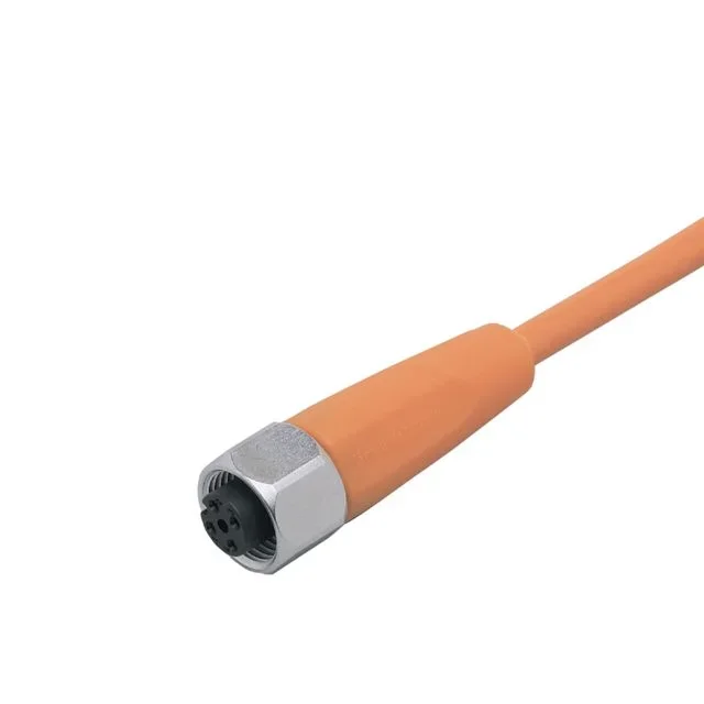 Câble d’actionneur ifm electronic 5 conducteurs , M12 Femelle pré-câblé, 10m
