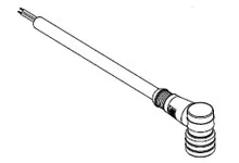 Câble d’actionneur Molex 5 conducteurs , M12 Femelle pré-câblé, 5m