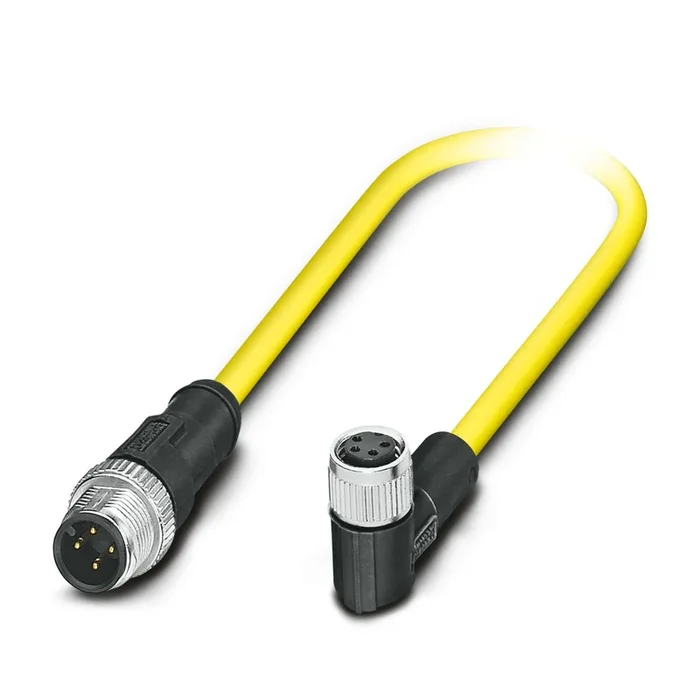 Câble d&rsquo;actionneur Phoenix Contact 4 conducteurs , M8 Femelle vers M12 Mâle, 500mm