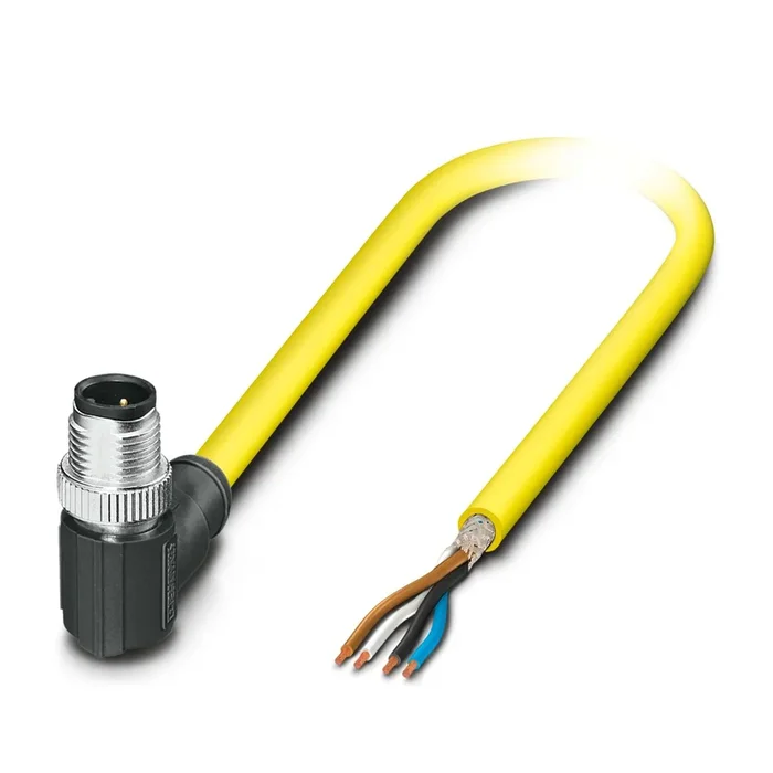 Câble d&rsquo;actionneur Phoenix Contact, M12 Mâle pré-câblé, 5m